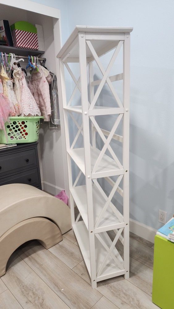 Display Shelving / Bookshelf (white)