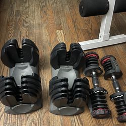 Bowles -52.5 Lbs Select-A-Weight Dumbbells