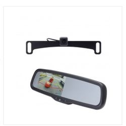 Echo Master Review Camera With Screen Display In Mirror