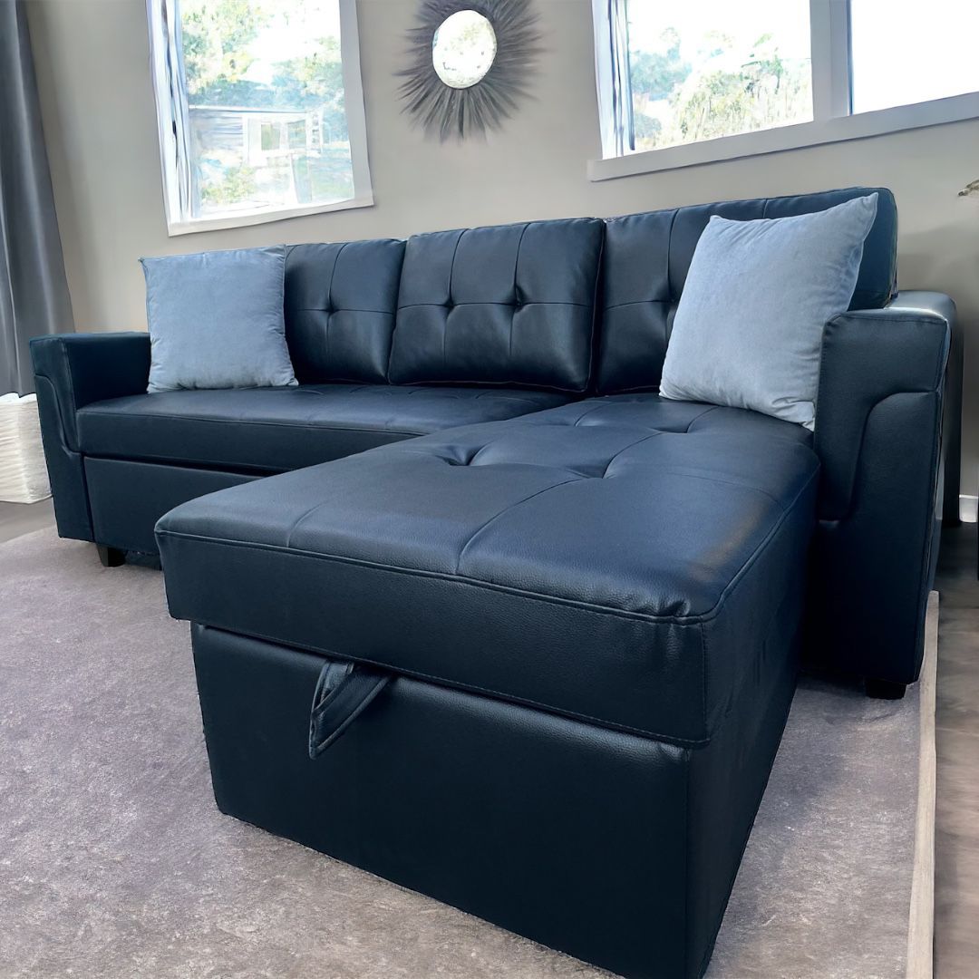 🔥COUCH Sectional Sofa Sleeper 🎁 BRAND NEW 💰 $50 Down 🚛 DELIVERY AVAILABLE 