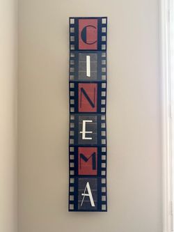 Metal Movie Decor
