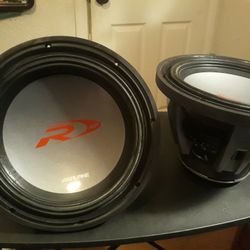 2  12-in Alpine Type R's