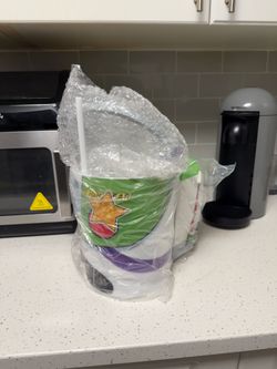 Toy Story 5 Popcorn Bucket Buzz Lightyear LED Spaceship - Brand New