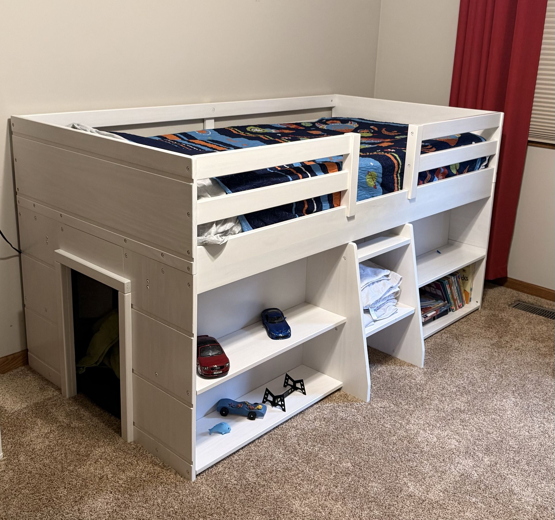 Children’s Twin Loft Bed Frame