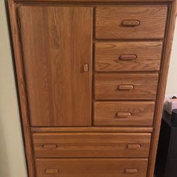 Brown Wooden Armoire