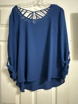 Blue Women Blouse