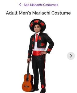 Mariachi Mens Costume