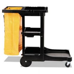 Rubbermaid janitorial cart