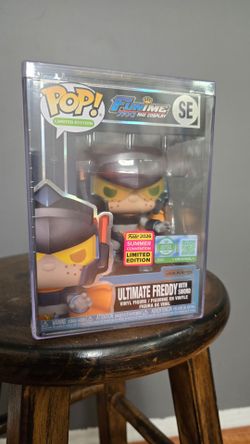 Freddy Funko with Sword SDCC 2026 Funk Pop