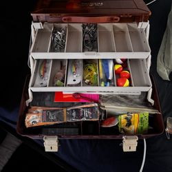 PACKED tackle box