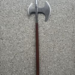 Steel Battle Axe