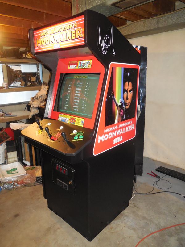 Michael Jackson S Moonwalker Arcade Game Machine Thriller Moon Walker For Sale In Berkeley Mo Offerup
