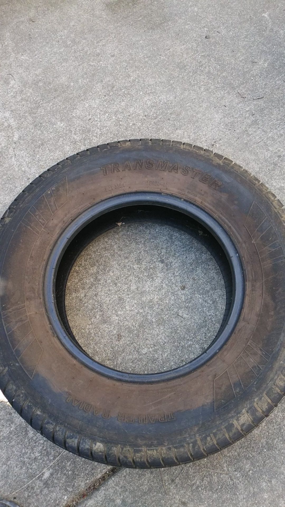 Trailer only Tire 225 75 r15