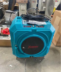 New Xtreway 550 CFM 2500 sq. ft. HEPA Air Scrubber in Yellow with 3-Stage Filtration System