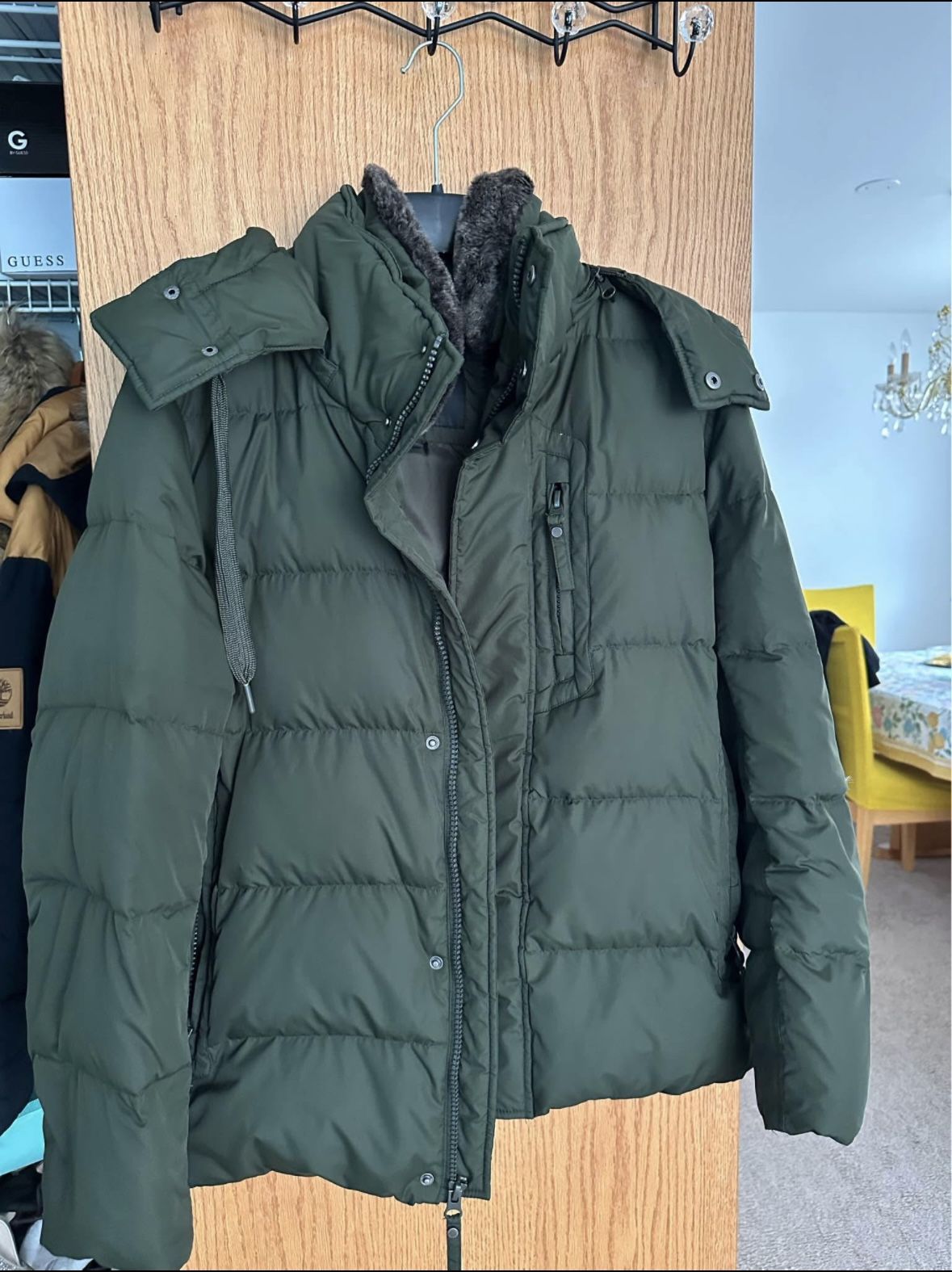Mark New York Men Feather Winter Jacket 