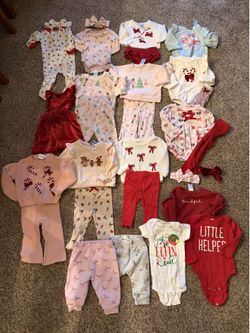 Baby girl Christmas bundle