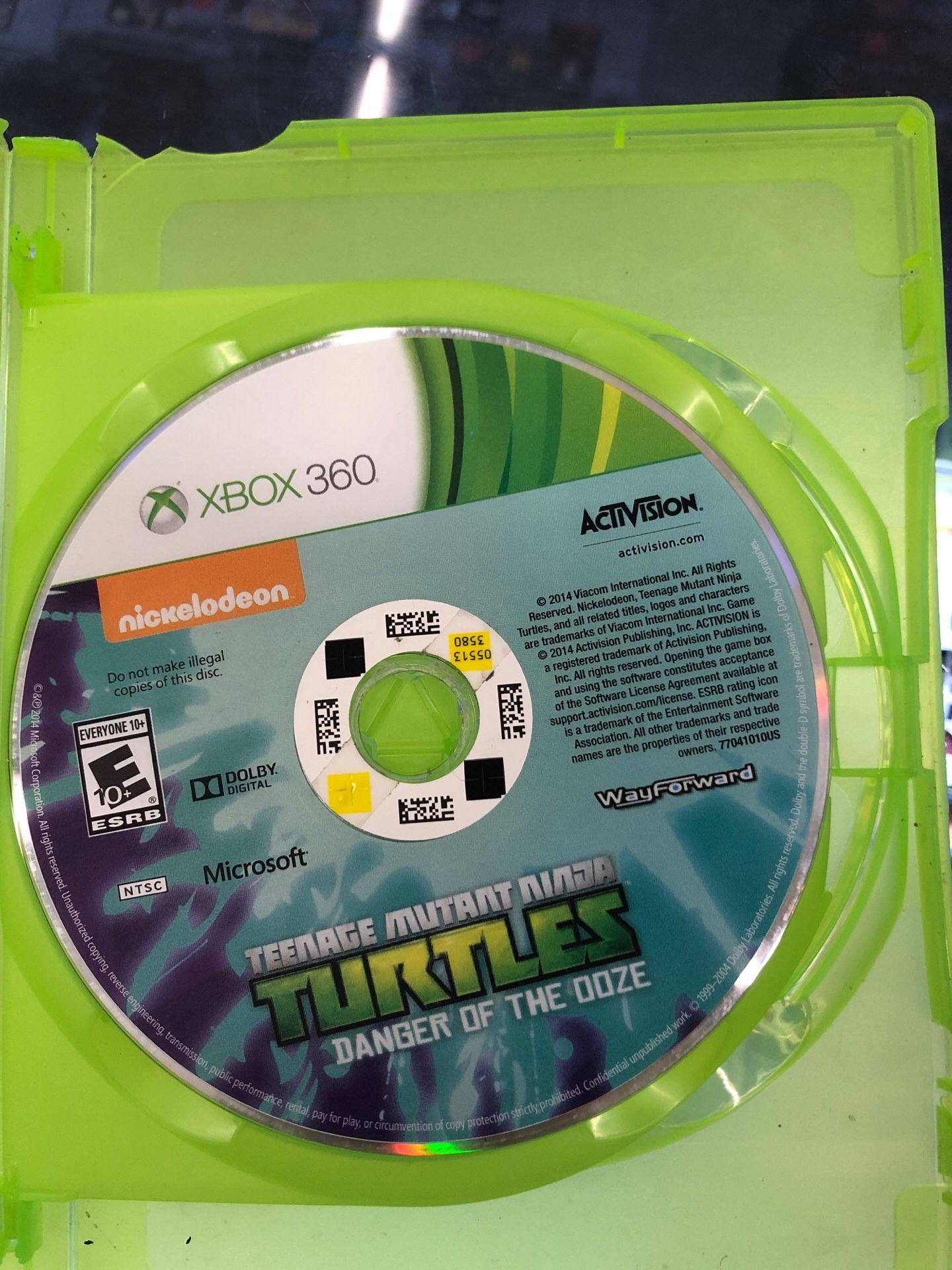 Teenage Mutant Ninja Turtles: Danger of the Doze - Xbox 360