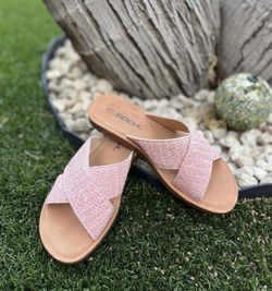 Pink Cross Slides