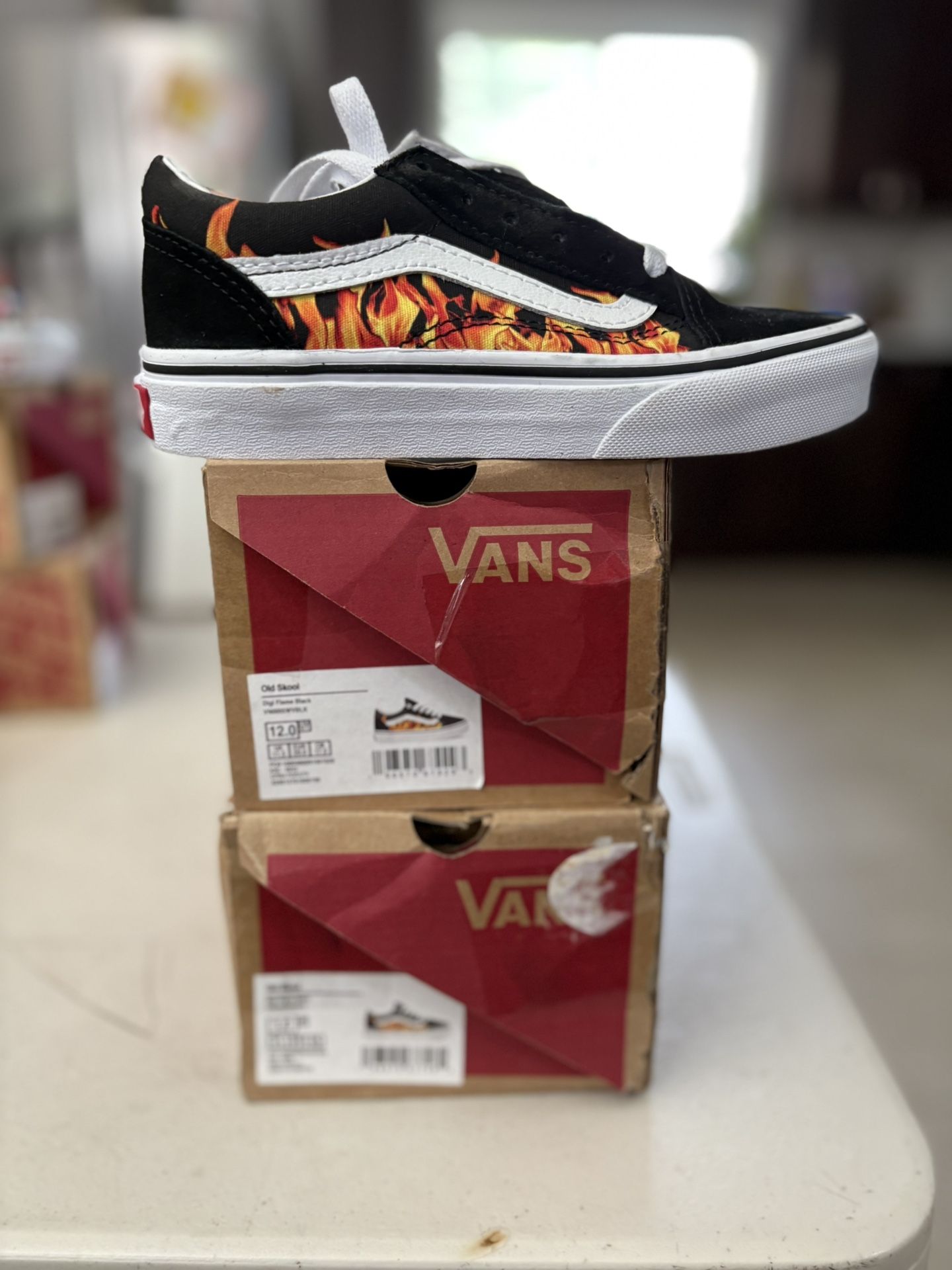 Vans Flames