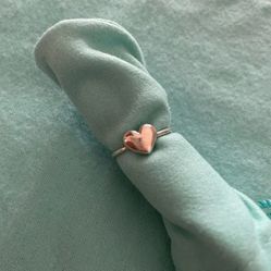 Tiffany & Co puffy heart ring