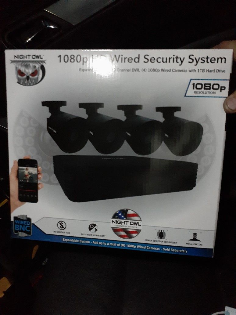 Night Owl HD 8-channel Security Cameras