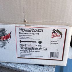 Box Of Drywall Screws For Steel Studs