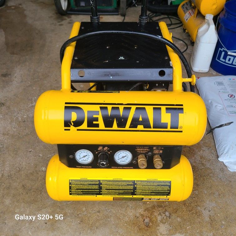 Dewalt 125 PSI Air Compressor Well up until I decided to sell it , I