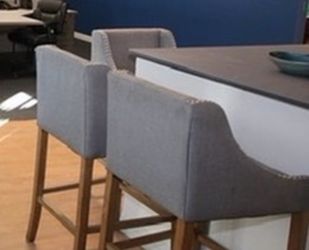 Grey barstools 100 for 2
