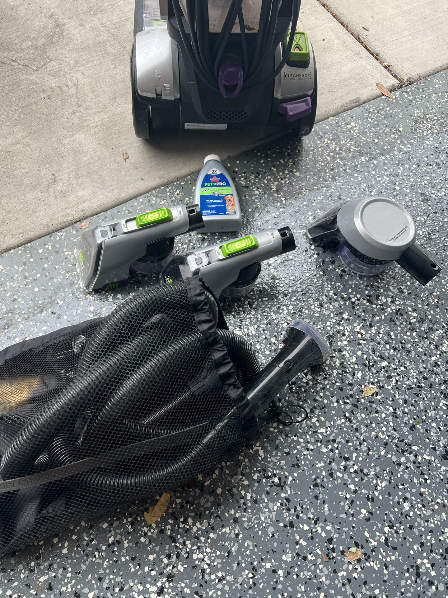Vacuum Carpet Steamer