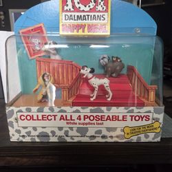 1991 Walt Disney's 101 Dalmations McDonalds Happy Meal Display