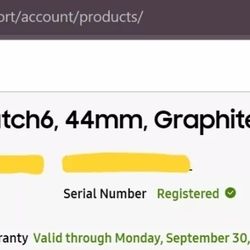 Samsung Galaxy Watch 6 44mm Lte