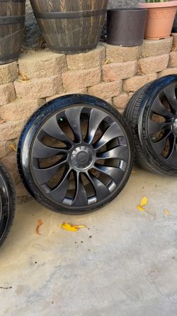 Tesla performance rim & tire