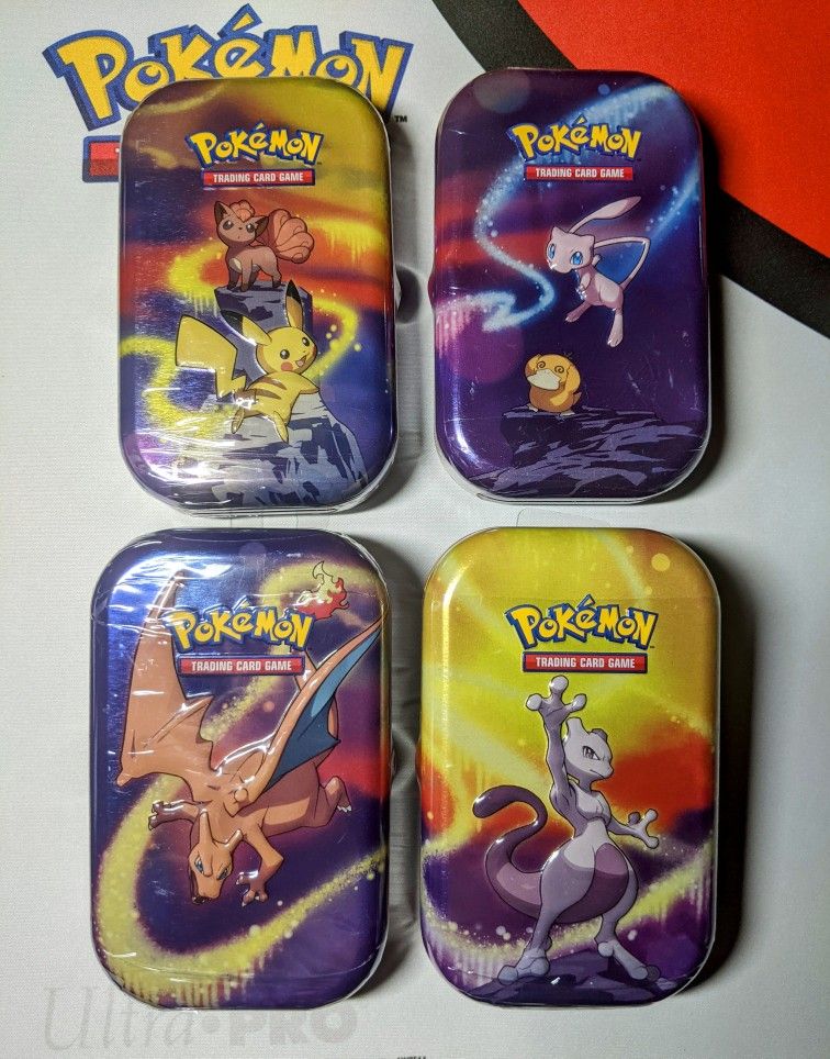 Pokemon XY Mini Tin Artset (Evolutions,Crimson)