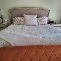 King Size Bed With Reclining Tempur-Pedic Mattress