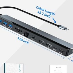 USB C Docking Station Dual Monitor NewQ