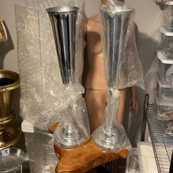 Silver Vases