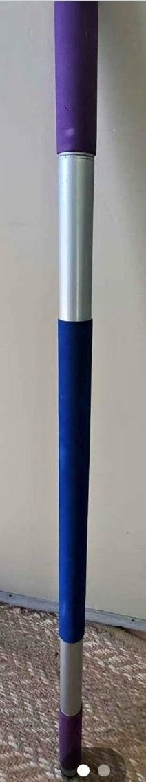 Exercise weighted pole