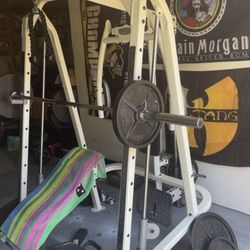 Combo Weight Rack Smith Machine