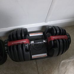 Bowflex Adjustable Dumbbells- Set Of 2