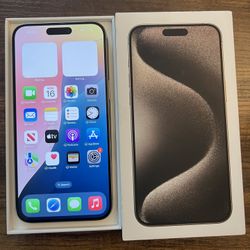 iPhone 15 Pro Max Unlocked 512gb