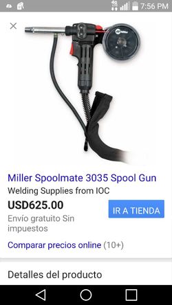 Pistola para soldar aluminio