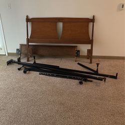 Bed Frame With Head/Foot Board