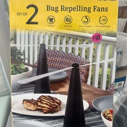 2 Bug Repellant Fans