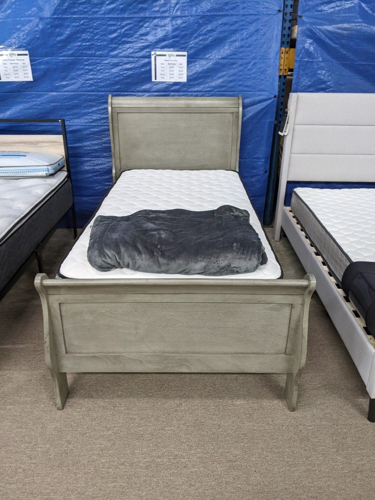 Twin Sleigh Bed Frame