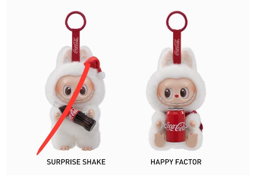 Labubu Big Into Energy, Have A Seat, Exciting Macaron, Coca Cola