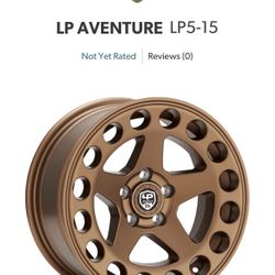 Lp Adventure 15in Rims With KO2 Tires 