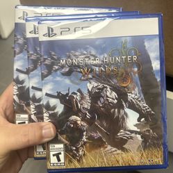 MONSTER HUNTER WILDS : PS5 , XBOX ONE
