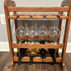 Wooden Wine Rack