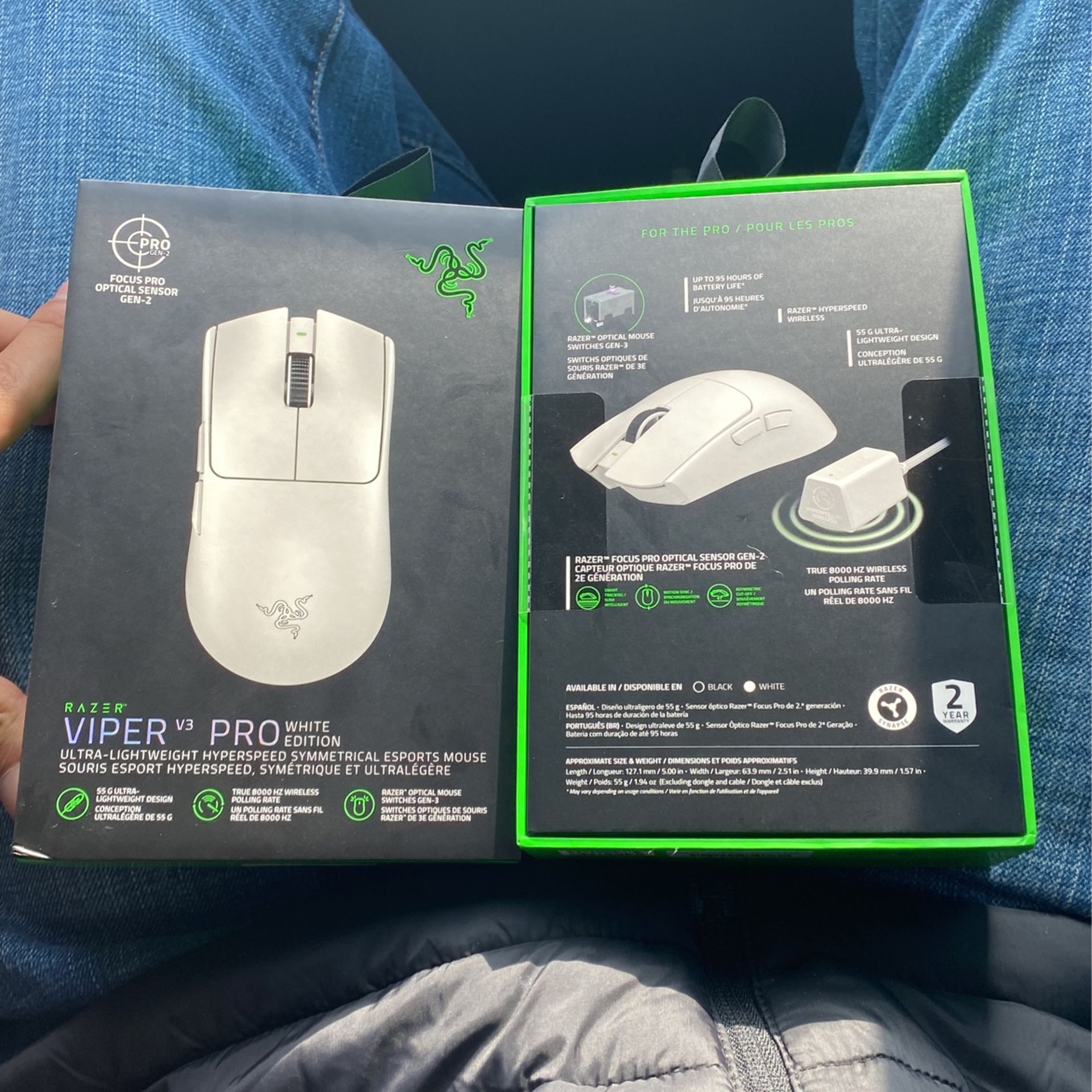Razer Viper V3 Pro White Edition 