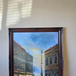 HUGE oil painting Canvas wall art decor 